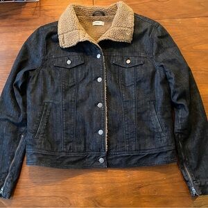 GAP Sherpa lined denim jacket
